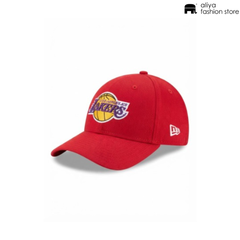 Los Angeles Lakers New Era Red Baseball Cap
