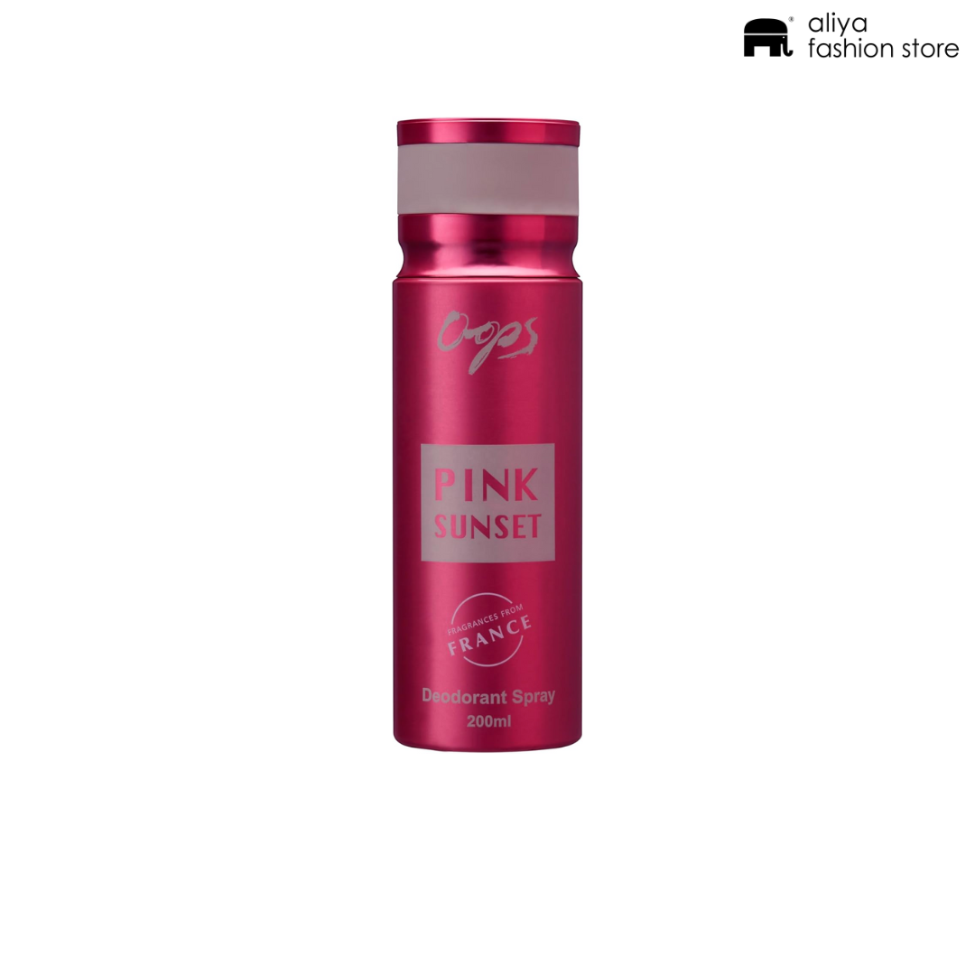 Oops Deodorant Spray 200ml - Pink Sunset