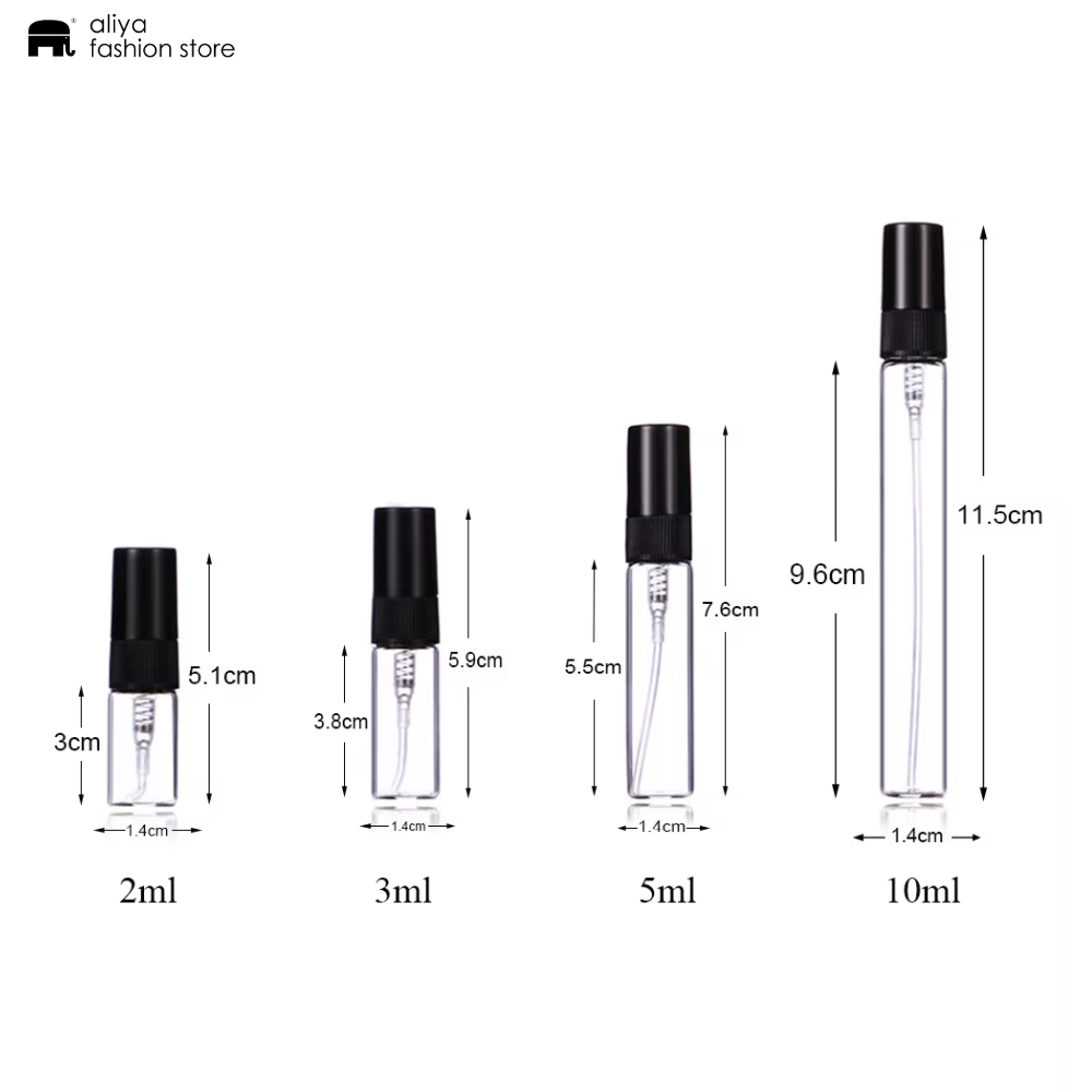 Perfume Decant Glass Bottles (Empty)