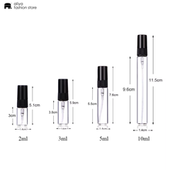 Perfume Decant Glass Bottles (Empty)