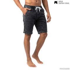 Run Way Acid Washed Denim Short RWDS6
