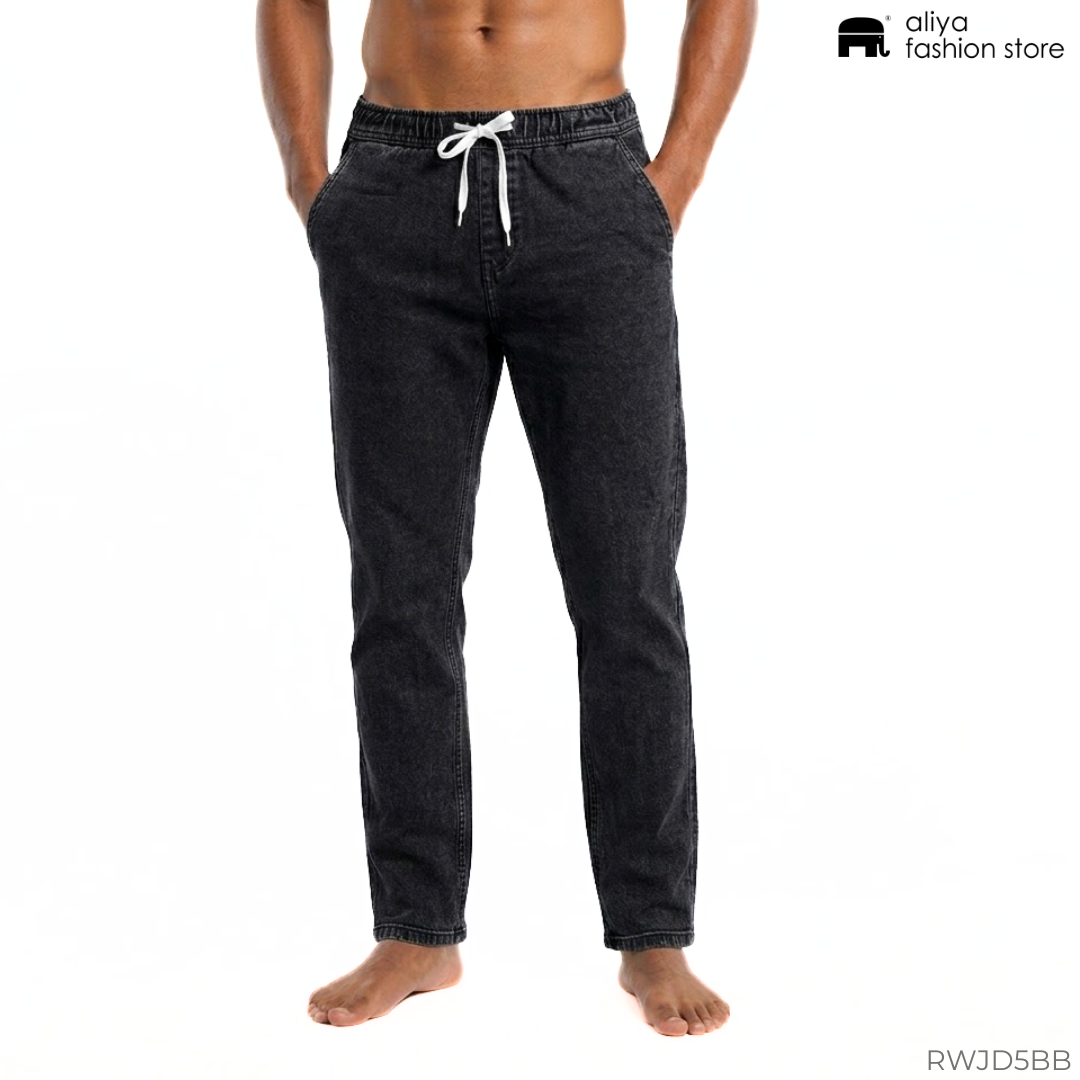 Run Way Plain Denim Jogger DJ505