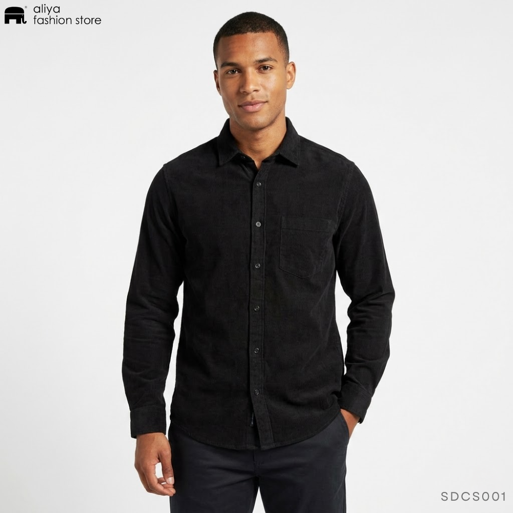 Shelly Dior Corduroy Long Sleeve Shirt