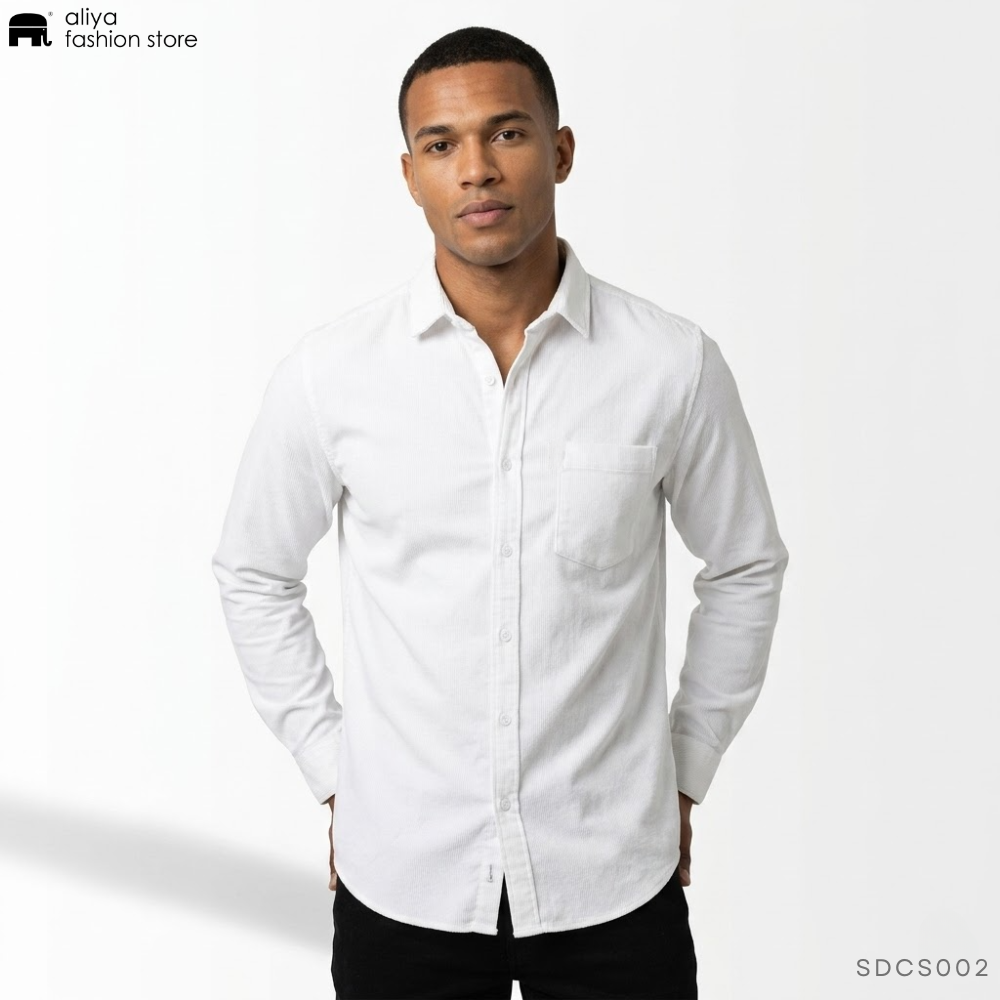 Shelly Dior Corduroy Long Sleeve Shirt
