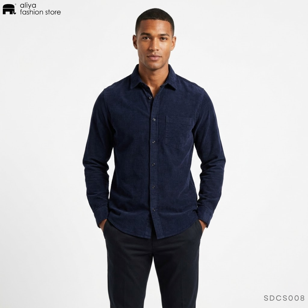 Shelly Dior Corduroy Long Sleeve Shirt