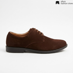 Basic Nature Leather lace up suede shoes