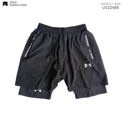 Branded DriFIT Short with Inner Tights US224
