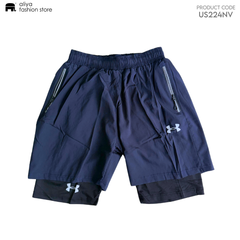 Branded DriFIT Short with Inner Tights US224